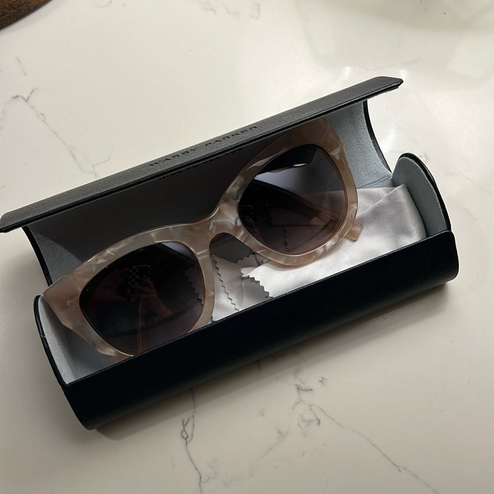 Warby Parker Pink Gemma Sunglasses